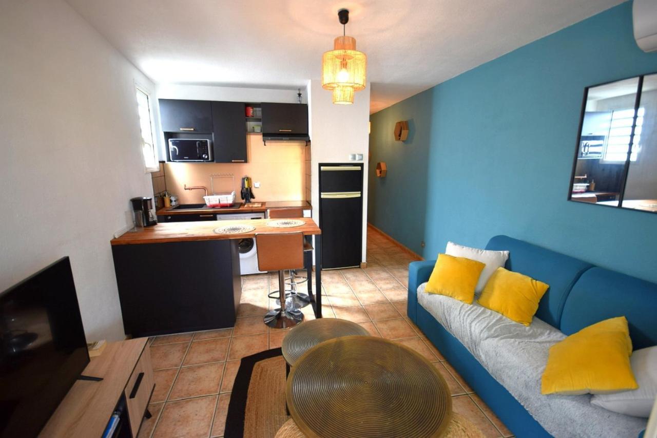 Apartmán La Bulle Bleue - Coeur De St Gilles Les Bains Filaos Exteriér fotografie