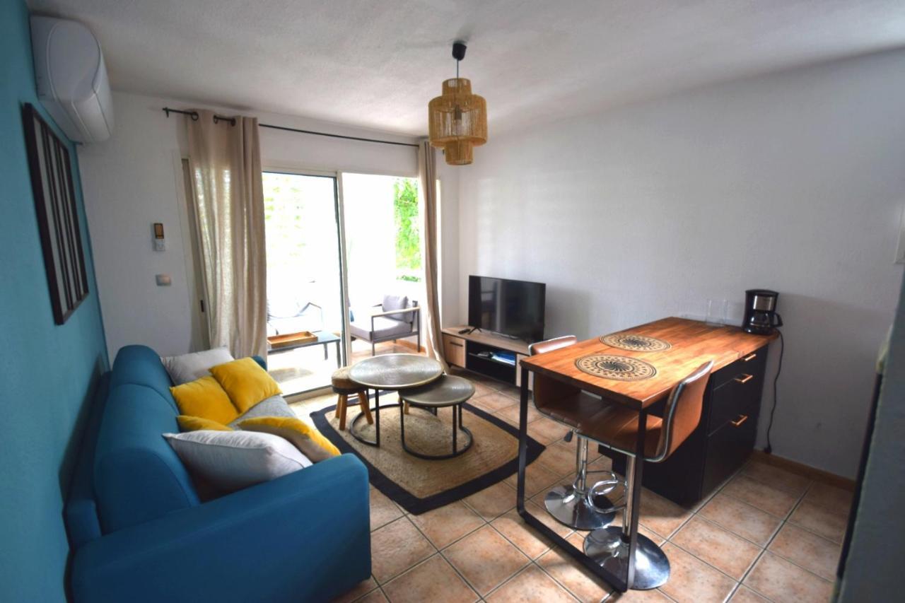 Apartmán La Bulle Bleue - Coeur De St Gilles Les Bains Filaos Exteriér fotografie